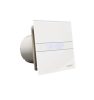 Cata E-100MTH ventilátor metakrilát előlappal, utószellőztető és páraérzékelő funkcióval, fehér