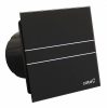 Cata E-100G BK ventilátor üveg előlappal, fekete