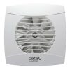 Cata UC-10 Hygro ventilátor utószellőztető és páraérzékelő funkcióval, fordulatszám állítási lehetőséggel, pillangószeleppel, fehér