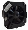 Cata UC-10 Timer fekete ventilátor utószellőztető funkcióval, pillangószeleppel
