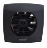 Cata UC-10 Timer fekete ventilátor utószellőztető funkcióval, pillangószeleppel