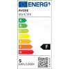 Avide LED ASZTALI LÁMPA ÜZLETI BŐRHATÁSÚ CLAUDE NAPTÁR FEKETE 5W ABLDL-BLC-5W-BL