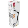 Avide ASZTALI LÁMPA LED BŐRHATÁSÚ FEHÉR-FEKETE 5W ABLDLC-6W-WB-HG