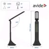 Avide LED ASZTALI LÁMPA NAPTÁR FEKETE 5W ABLDL-CALENDAR-5W-BL