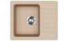 EVIDO Home 45S compact gránit mosogató,575 x 460 mm, avena