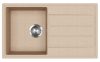 EVIDO Easy 45S gránit mosogató, 760 x 440 mm, avena