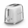 SMEG KENYÉRPIRÍTÓ, retro, 2 szeletes, fényes króm