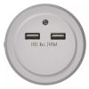 Emos LED ÉJJELI FÉNY + 2X USB P3313