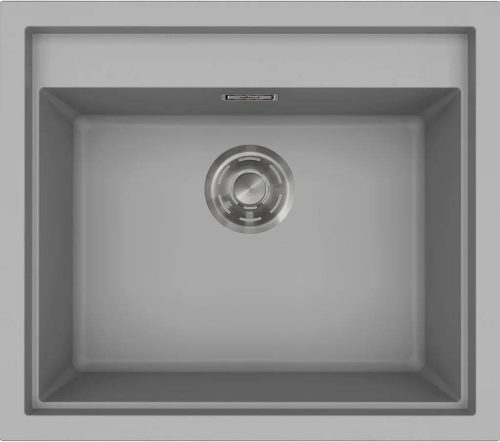 ELLECI- Mosogatótálca Sintesi 105 Keratek K99 Dark Grey inox tartozékokkal