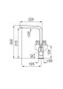 ELLECI - Csaptelep Shell Plus (C02)  G43 tortora