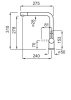 ELLECI - Csaptelep Stream M73 titanium