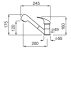 ELLECI - Csaptelep Venere M79 aluminium