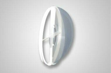 Aerauliqa QD-120 BB ventilátor beépített pillangószeleppel