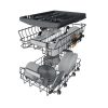 Whirlpool MOSOGATÓGÉP KESKENY 10 TERÍTÉK WH6FB10BS7A0X